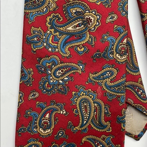 Christian Dior Silk Tie - Picture 2 of 6